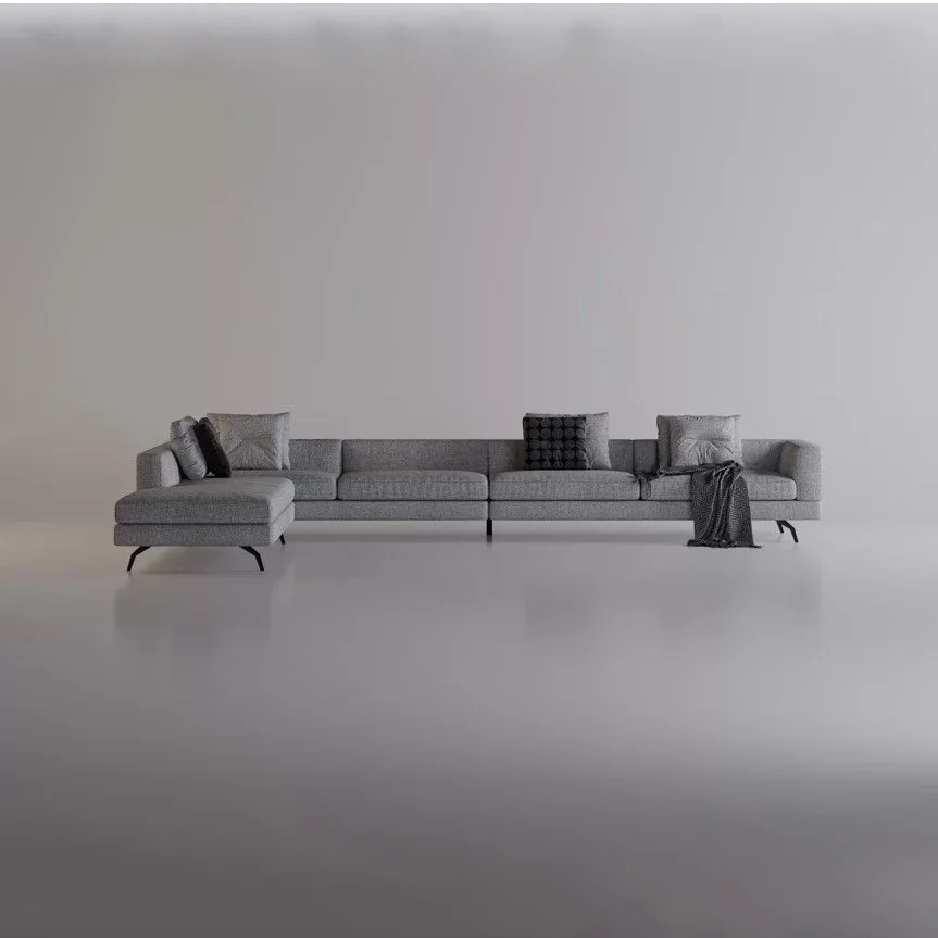 The Sofa & Chair Company Bespoke Bench inMonsieur Baudelaire Terracotta & Natural Oak Finish?>