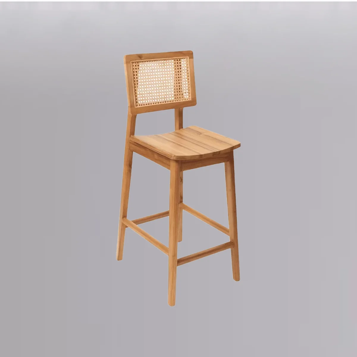 The Sofa & Chair Company Bespoke Bench inMonsieur Baudelaire Terracotta & Natural Oak Finish?>