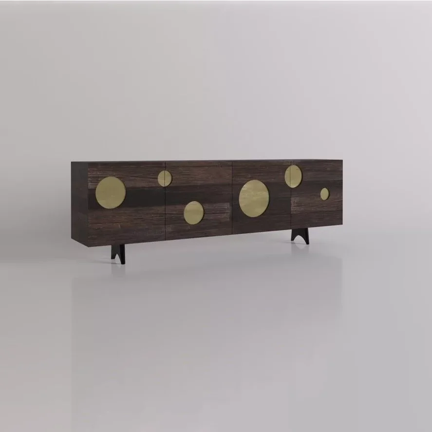 The Sofa & Chair Company Bespoke Bench inMonsieur Baudelaire Terracotta & Natural Oak Finish?>