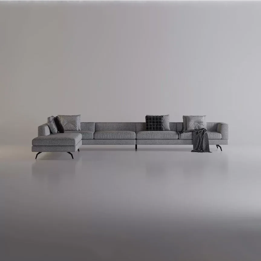 The Sofa & Chair Company Bespoke Bench inMonsieur Baudelaire Terracotta & Natural Oak Finish?>