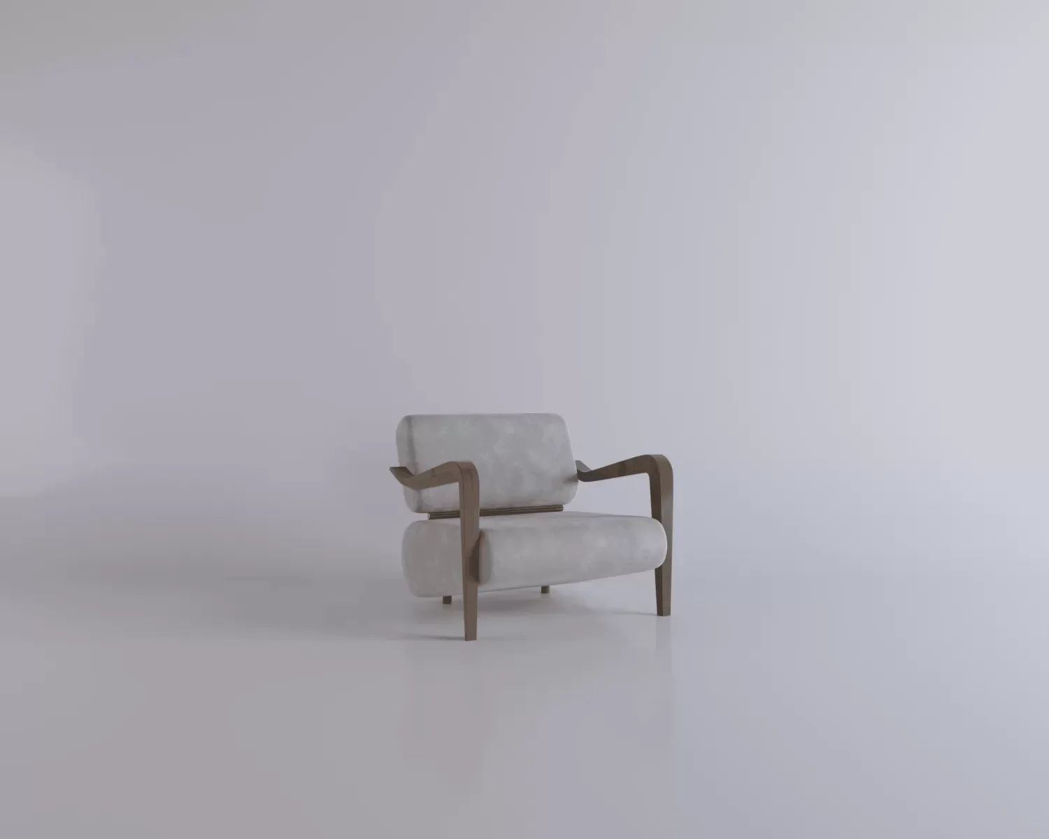 The Sofa & Chair Company Bespoke Bench inMonsieur Baudelaire Terracotta & Natural Oak Finish?>