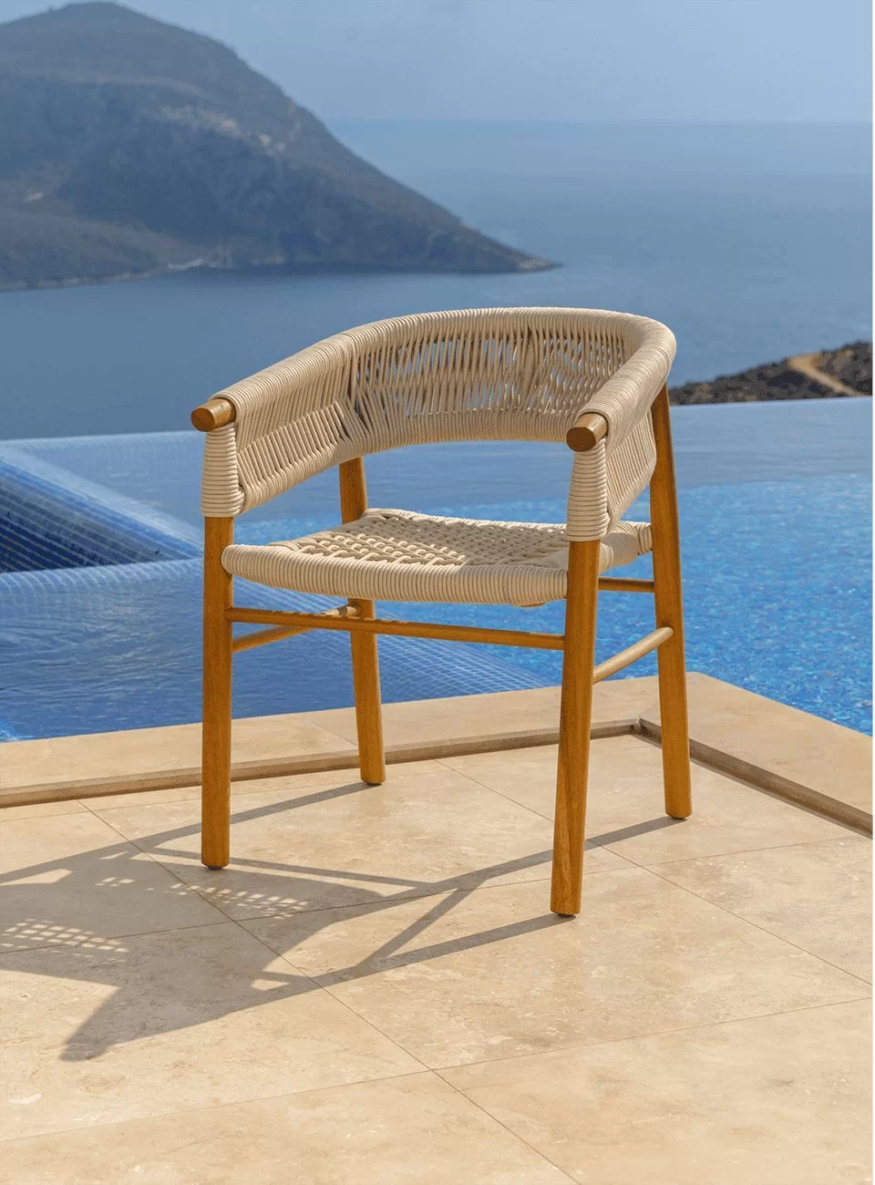 The Sofa & Chair Company Bespoke Bench inMonsieur Baudelaire Terracotta & Natural Oak Finish?>