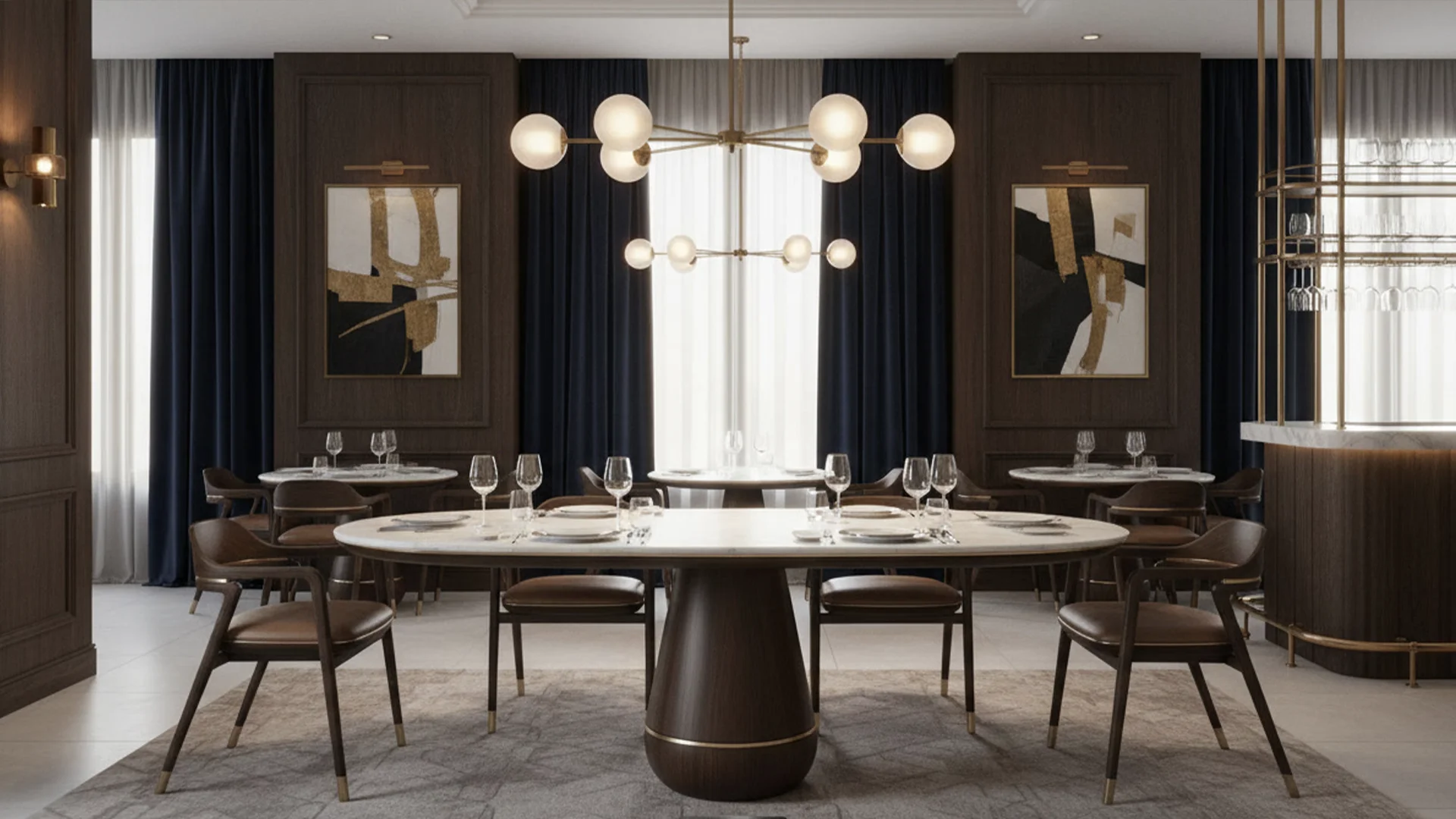 Hawthorne Dining Table - The Heritage Collection - lifestyle view 1