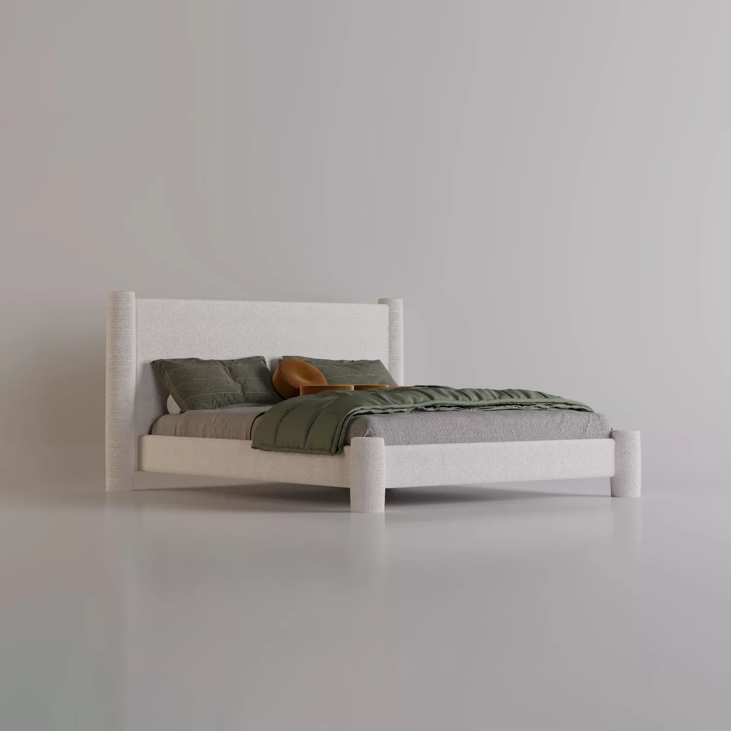 The Sofa & Chair Company Bespoke Bench inMonsieur Baudelaire Terracotta & Natural Oak Finish?>